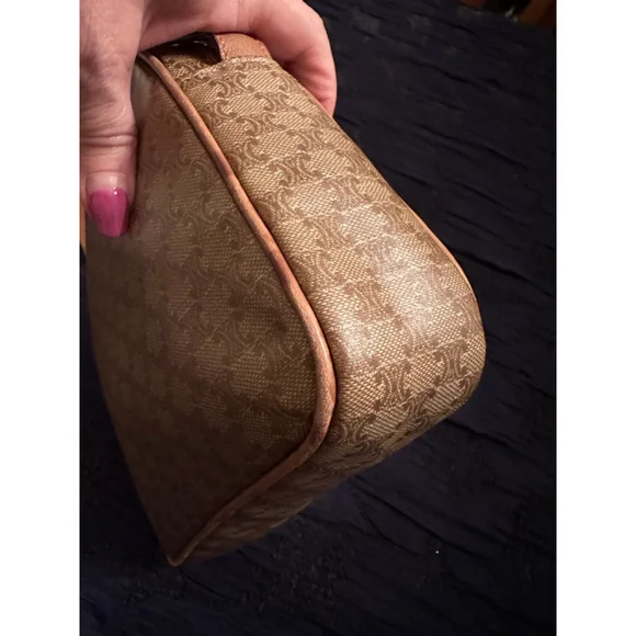 Celine Brown Tan Monogram Crossbody Bag - Picture 13 of 16